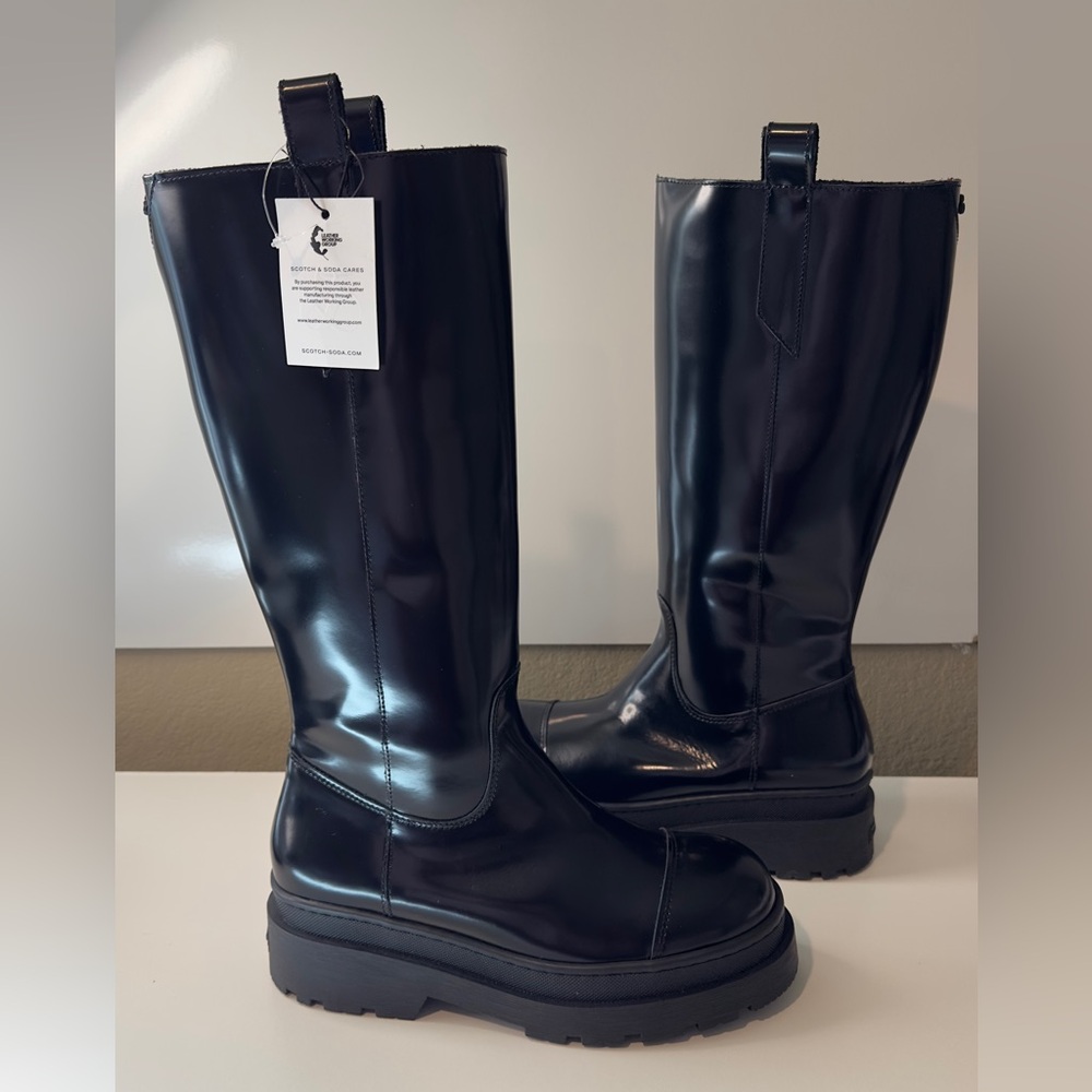 NEW - SCOTCH & SODA Aubri Long-Length Boot